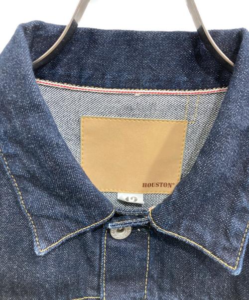 HOUSTON（ヒューストン）HOUSTON (ヒューストン) TYPE-1 DENIM JACKET T-BACK インディゴ サイズ:42の古着・服飾アイテム