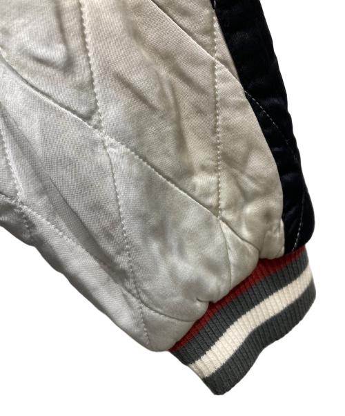 HOUSTON（ヒューストン）HOUSTON (ヒューストン) INTAGE WASH RAYON SOUVENIR JACKET ブラック サイズ:XX-LARGEの古着・服飾アイテム