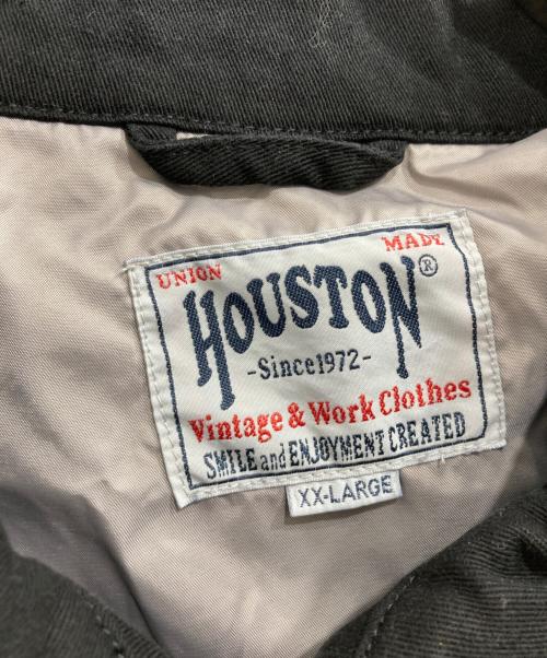 HOUSTON（ヒューストン）HOUSTON (ヒューストン) VINTAGE WASH VIETNAM JACKET ブラック サイズ:XX-LARGEの古着・服飾アイテム
