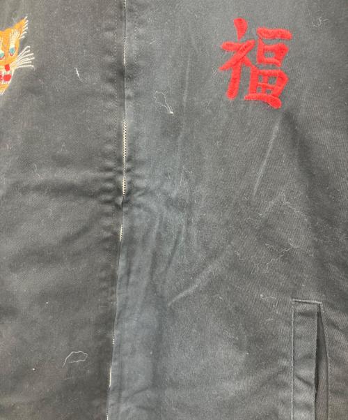 HOUSTON（ヒューストン）HOUSTON (ヒューストン) VINTAGE WASH VIETNAM JACKET ブラック サイズ:XX-LARGEの古着・服飾アイテム