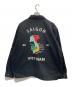 HOUSTON (ヒューストン) VINTAGE WASH VIETNAM JACKET ブラック サイズ:XX-LARGE：15000円