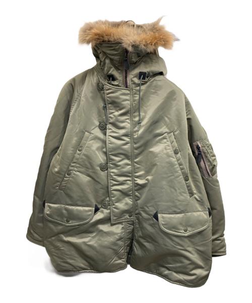 waiper（ワイパー）waiper (ワイパー) N-3B フライトジャケット カーキ サイズ:Lの古着・服飾アイテム