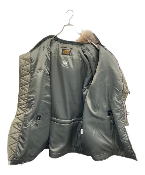 waiper（ワイパー）waiper (ワイパー) N-3B フライトジャケット カーキ サイズ:Lの古着・服飾アイテム