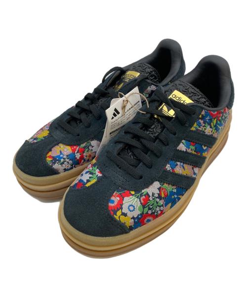 adidas（アディダス）adidas (アディダス) ガゼル ボールド リバティ ロンドン フローラル エンブロイダリー ブラック サイズ:23.5cm/US6.5/UK5/FR38 未使用品の古着・服飾アイテム