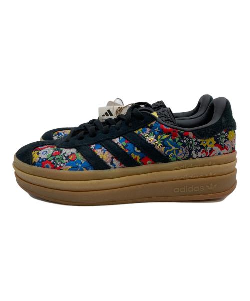 adidas（アディダス）adidas (アディダス) ガゼル ボールド リバティ ロンドン フローラル エンブロイダリー ブラック サイズ:23.5cm/US6.5/UK5/FR38 未使用品の古着・服飾アイテム