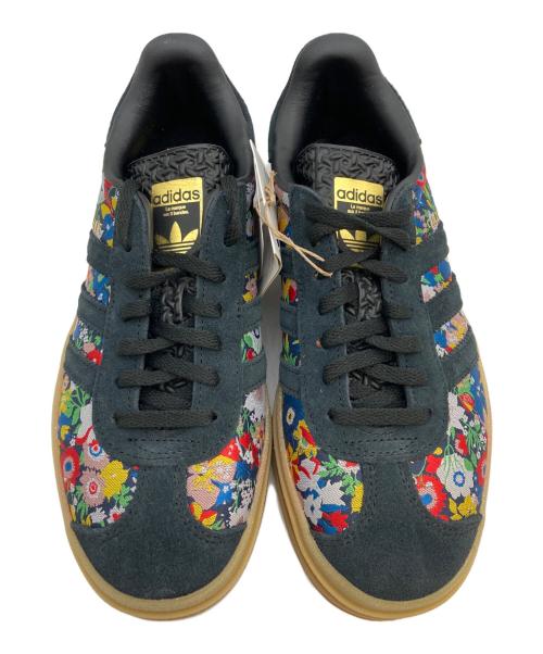 adidas（アディダス）adidas (アディダス) ガゼル ボールド リバティ ロンドン フローラル エンブロイダリー ブラック サイズ:23.5cm/US6.5/UK5/FR38 未使用品の古着・服飾アイテム