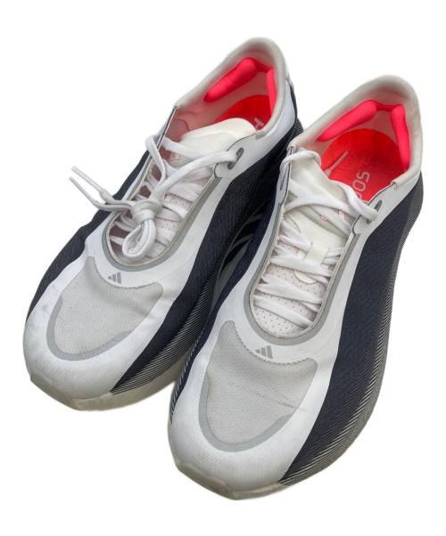 adidas（アディダス）adidas (アディダス) ハイパーブースト エッジ / HYPERBOOST EDGE グレー×ホワイト サイズ:26cm/US8/UK7.5/EU41.5の古着・服飾アイテム