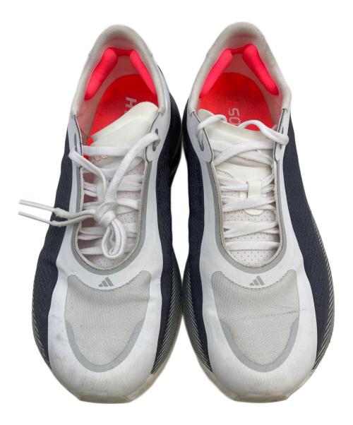 adidas（アディダス）adidas (アディダス) ハイパーブースト エッジ / HYPERBOOST EDGE グレー×ホワイト サイズ:26cm/US8/UK7.5/EU41.5の古着・服飾アイテム