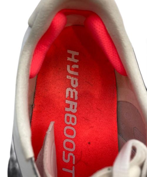 adidas（アディダス）adidas (アディダス) ハイパーブースト エッジ / HYPERBOOST EDGE グレー×ホワイト サイズ:26cm/US8/UK7.5/EU41.5の古着・服飾アイテム