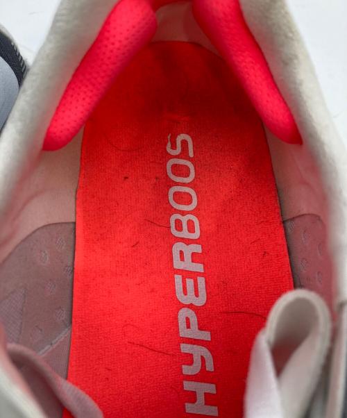 adidas（アディダス）adidas (アディダス) ハイパーブースト エッジ / HYPERBOOST EDGE グレー×ホワイト サイズ:26cm/US8/UK7.5/EU41.5の古着・服飾アイテム