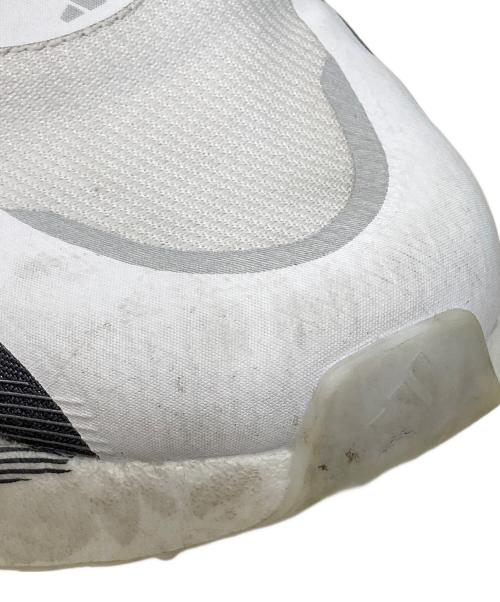 adidas（アディダス）adidas (アディダス) ハイパーブースト エッジ / HYPERBOOST EDGE グレー×ホワイト サイズ:26cm/US8/UK7.5/EU41.5の古着・服飾アイテム