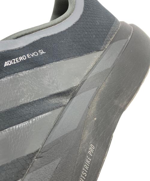 adidas（アディダス）adidas (アディダス) アディゼロ EVO SL ジップ / Adizero EVO SL ZIP ブラック サイズ:26.5cm/US8.5/UK8/FR42の古着・服飾アイテム