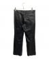 Jean Paul Gaultier homme (ジャンポールゴルチェオム) 裾レースアップフレアパンツ ブラック サイズ:48：30000円