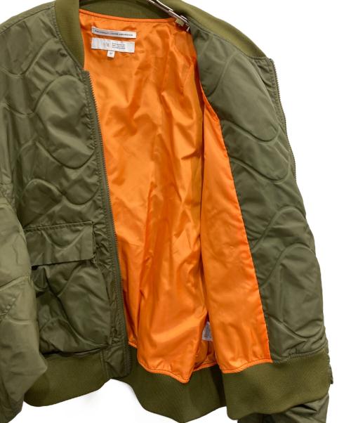 F/CE.（エフシーイー）F/CE. (エフシーイー) Quilt-Like Bomber Jacket オリーブ サイズ:Mの古着・服飾アイテム