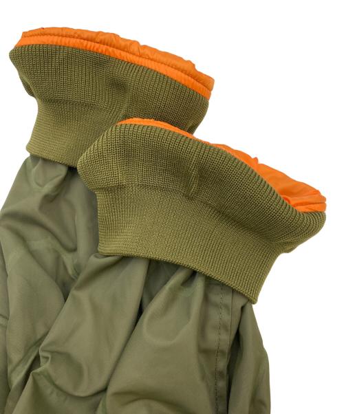 F/CE.（エフシーイー）F/CE. (エフシーイー) Quilt-Like Bomber Jacket オリーブ サイズ:Mの古着・服飾アイテム
