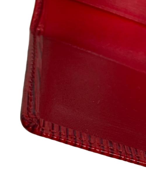 LOUIS VUITTON（ルイ ヴィトン）LOUIS VUITTON (ルイ ヴィトン) カードケース レッドの古着・服飾アイテム