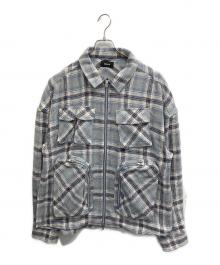 BREATH（ブレス）の古着「CHECK BDU JACKET」｜グレー