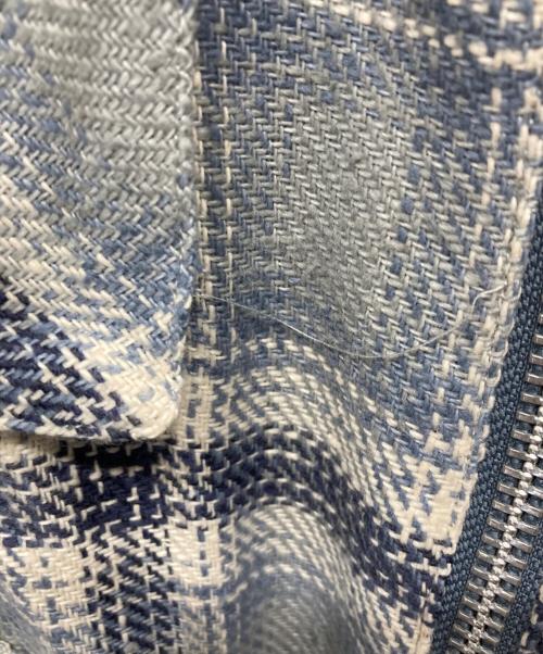 BREATH（ブレス）BREATH (ブレス) CHECK BDU JACKET グレー サイズ:XLの古着・服飾アイテム