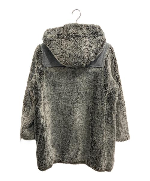 A.P.C.（アーペーセー）A.P.C. (アーペーセー) フェイクファーダッフルコート グレー サイズ:Sの古着・服飾アイテム