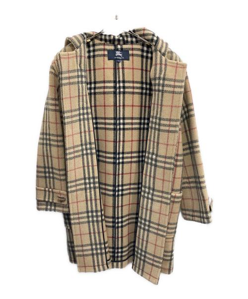 BURBERRY LONDON（バーバリーロンドン）BURBERRY LONDON (バーバリーロンドン) ノヴァチェックダッフルコート ベージュ サイズ:160Aの古着・服飾アイテム