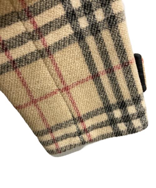 BURBERRY LONDON（バーバリーロンドン）BURBERRY LONDON (バーバリーロンドン) ノヴァチェックダッフルコート ベージュ サイズ:160Aの古着・服飾アイテム
