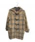 BURBERRY LONDON（バーバリーロンドン）の古着「ノヴァチェックダッフルコート」｜ベージュ