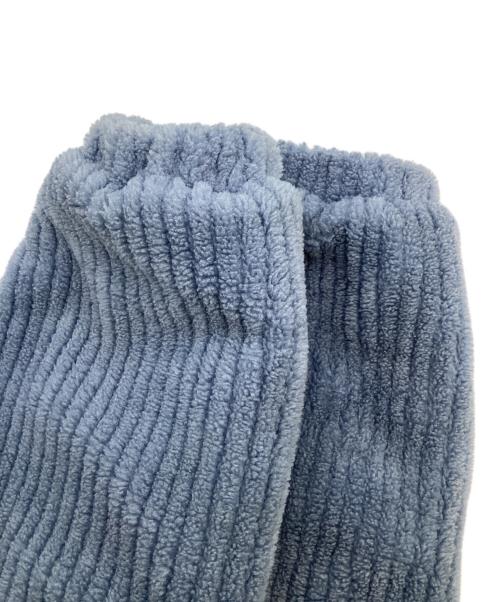 martin kim（マーティンキム）Martin Kim (マーティンキム) OUT POCKET FUZZY PUFFER JUMPER ブルー サイズ:FREEの古着・服飾アイテム
