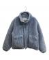 Martin Kim（マーティンキム）の古着「OUT POCKET FUZZY PUFFER JUMPER」｜ブルー