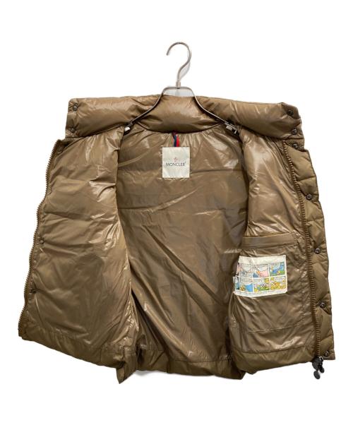 MONCLER（モンクレール）MONCLER (モンクレール) ダウンベスト ブラウン サイズ:2の古着・服飾アイテム