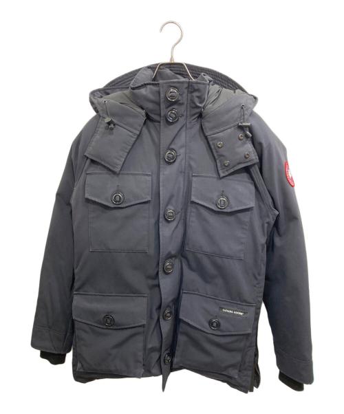 CANADA GOOSE（カナダグース）CANADA GOOSE (カナダグース) ラングレー ダウンジャケット ネイビー サイズ:Mの古着・服飾アイテム