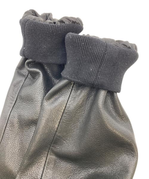 DOLCE & GABBANA（ドルチェ＆ガッバーナ）DOLCE & GABBANA (ドルチェ＆ガッバーナ) ツインジップレザージャケット ブラック サイズ:48の古着・服飾アイテム