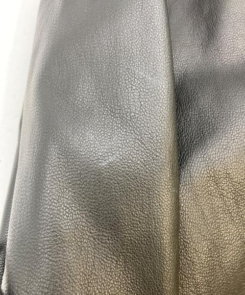 DOLCE & GABBANA（ドルチェ＆ガッバーナ）DOLCE & GABBANA (ドルチェ＆ガッバーナ) ツインジップレザージャケット ブラック サイズ:48の古着・服飾アイテム