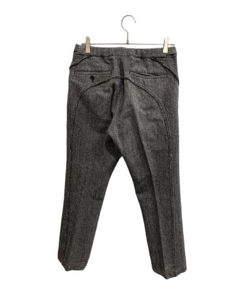COMME des GARCONS HOMME PLUS（コムデギャルソンオムプリュス）COMME des GARCONS HOMME PLUS (コムデギャルソンオムプリュス) ツイードスラックス グレー サイズ:Sの古着・服飾アイテム