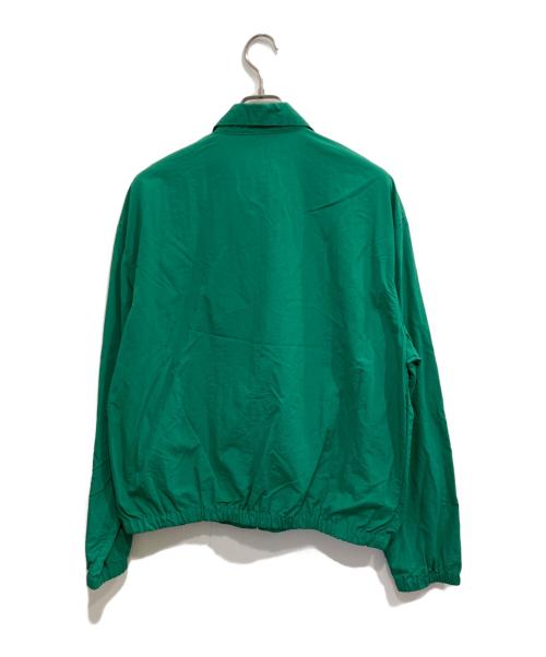 POLO RALPH LAUREN（ポロ・ラルフローレン）POLO RALPH LAUREN (ポロ・ラルフローレン) ナイロンスイングトップ グリーン サイズ:Mの古着・服飾アイテム