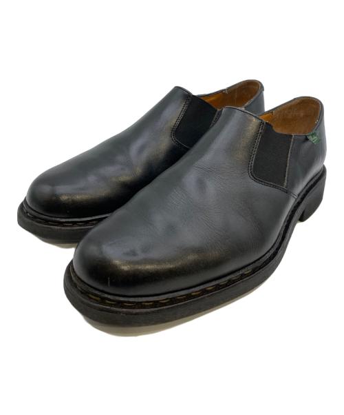 PARABOOT（パラブーツ）PARABOOT (パラブーツ) NANO サイドゴアレザーシューズ ブラック サイズ:6 1/2の古着・服飾アイテム