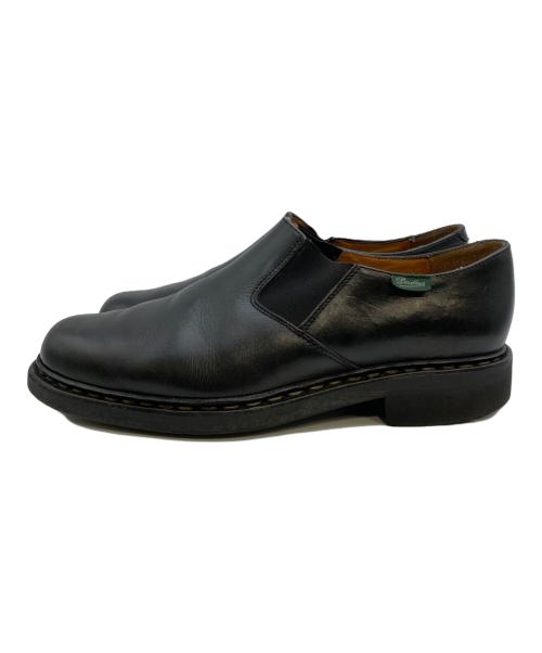 PARABOOT（パラブーツ）PARABOOT (パラブーツ) NANO サイドゴアレザーシューズ ブラック サイズ:6 1/2の古着・服飾アイテム