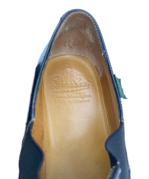 PARABOOT（パラブーツ）PARABOOT (パラブーツ) NANO サイドゴアレザーシューズ ブラック サイズ:6 1/2の古着・服飾アイテム