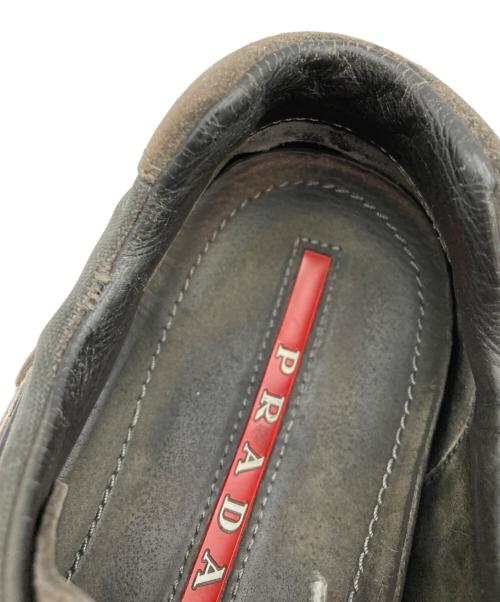 PRADA SPORTS（プラダスポーツ）PRADA SPORTS (プラダスポーツ) Pre-Owned スニーカー グレー サイズ: 6 1/2の古着・服飾アイテム