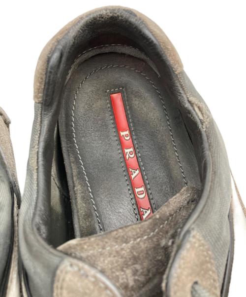 PRADA SPORTS（プラダスポーツ）PRADA SPORTS (プラダスポーツ) Pre-Owned スニーカー グレー サイズ: 6 1/2の古着・服飾アイテム