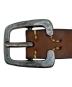 VINTAGE WORKS (ヴィンテージワークス) レザーベルト ブラウン：18000円
