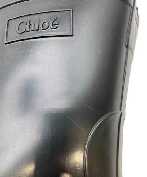 Chloe（クロエ）Chloe (クロエ) BETTYレインブーツ ブラック サイズ:36の古着・服飾アイテム