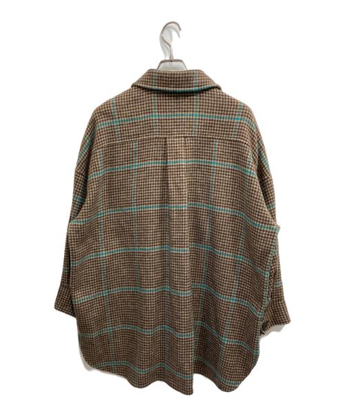 Diagram（ダイアグラム）Diagram (ダイアグラム) リバーウールジャケット ブラウン サイズ:36 未使用品の古着・服飾アイテム