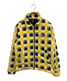 stussy（ステューシー）の古着「Brent Polar Fleece Jacket」｜イエロー
