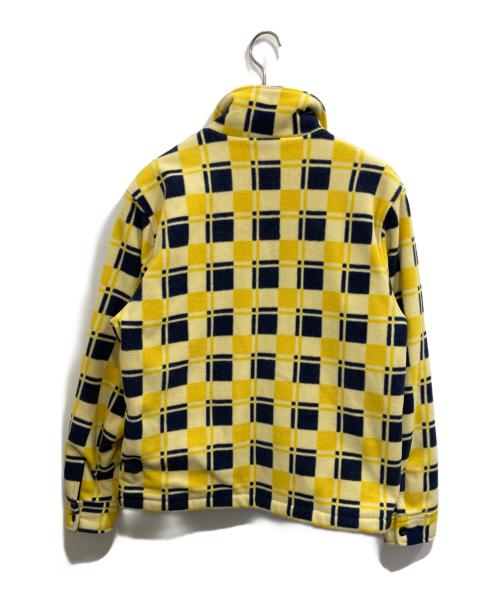 stussy（ステューシー）stussy (ステューシー) Brent Polar Fleece Jacket イエロー サイズ:Sの古着・服飾アイテム