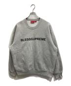 SUPREME×BLESSシュプリーム×ブレス）の古着「Crewneck」｜グレー