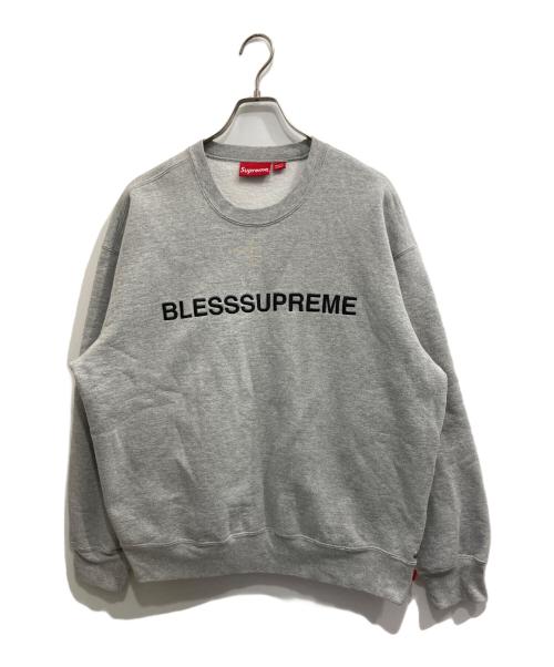 SUPREME（シュプリーム）SUPREME (シュプリーム) BLESS (ブレス) Crewneck グレー サイズ:Lの古着・服飾アイテム