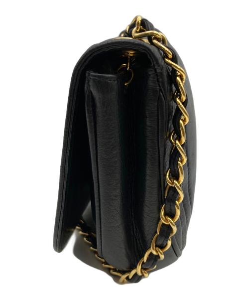 CHANEL（シャネル）CHANEL (シャネル) ココマークチェーンショルダーバッグ ブラックの古着・服飾アイテム