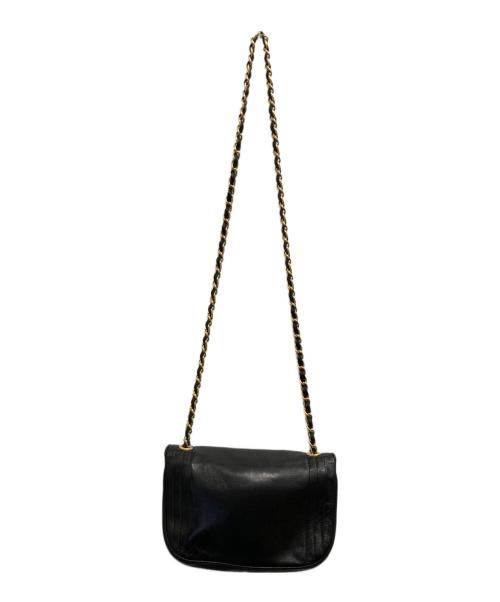 CHANEL（シャネル）CHANEL (シャネル) ココマークチェーンショルダーバッグ ブラックの古着・服飾アイテム