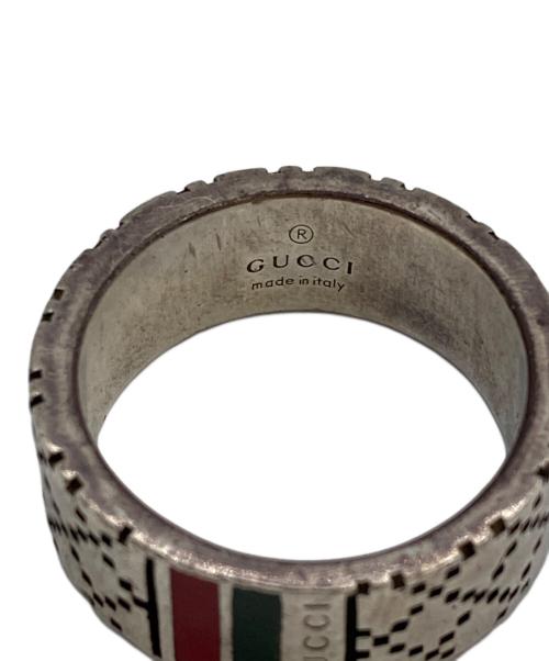 GUCCI（グッチ）GUCCI (グッチ) ディアマンティッシマ シェリーライン リング サイズ:14号の古着・服飾アイテム