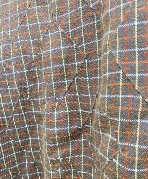 ISSEY MIYAKE（イッセイミヤケ）ISSEY MIYAKE (イッセイミヤケ) キルティングチェックシャツ グレー サイズ:3の古着・服飾アイテム